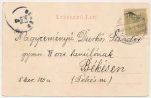 1903 Csíkszereda, Miercurea Ciuc; megyeház. Szvoboda testvér kiadása / county hall (EM)