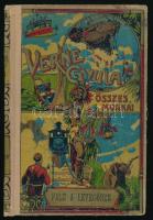 Verne Gyula: Falu a levegőben. Fordította: Dr. Mikes Lajos. Geiger Richárd rajzaival. Bp., Magyar Kereskedelmi Közlöny. 178p. Javított gerincű vászonkötés, belül pótolt előzéklap, kopottas állapotban.