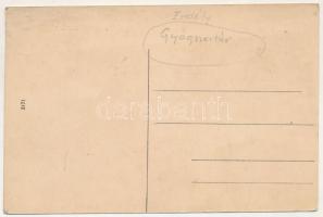 Apahida, Bruckendorf (Kolozsvár, Cluj); Fő utca, gyógyszertár / main street, pharmacy (EB)