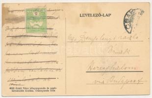 Csák, Csákova, Ciacova; Fő tér, üzletek. Grádl Péter kiadása / main square, shops (felületi sérülés)