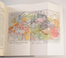 Hóman-Szekfű: Magyar történet I-V. Reprint kiadás! Bp., 1990, Maecenas. Kiadói félbőrkötésben (műbőr...