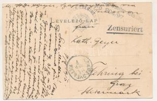 1915 Bálinc, Balint; Vasút utca, Vízimalom a zsilippel, gulya itatása, Dr. Mayor-féle vízimalom, Mar...