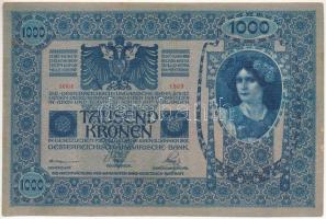 1902. 1000K "1509 94956" piros "MAGYARORSZÁG" felülbélyegzéssel T:F szép papír
...