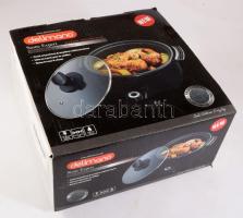 Delmano Öntöttvas elektromos főzőedény, nem használt, eredeti dobozában