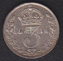 Nagy-Britannia 1916. 3p "V. György" Ag T:2-