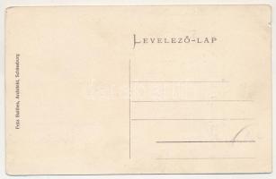 Segesvár, Schässburg, Sighisoara; Hotel Zum Goldenen Stern, Kaffeehaus. Fritz Balthes Architekt / Sz...