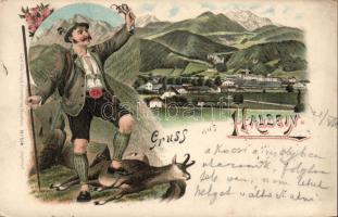 Hallein hunter litho (EB)