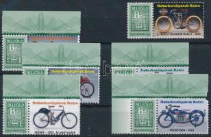 2025-2026 Motorkerékpárok retro 6 klf megszemélyesített bélyeg