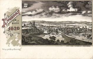 Kreuznach in 1620 litho (EK)