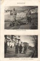 Bitola (Monastir) with a shot spy and Serbian gendarmes (EK)