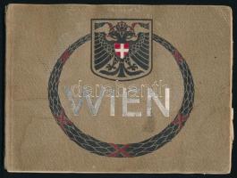 cca 1900 Wien (Bécs), képes album, hullámos lapokkal, 15×20 cm