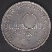 1948 10Ft Ag "Széchenyi István" T:2 pici ph