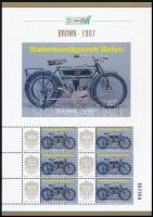 2026 Motorkerékpárok - Brown 1907 megszemélyesített hatos kisív