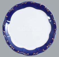 Zsolnay Pompadour mintás hat személyes étkészlet, kézzel festett, jelzett, hibátlan