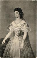 Erzsébet királyné (Sisi) 1854-ben / Empress Elizabeth of Austria (Sissi) in 1854 s: Russ Ferenc (EK)