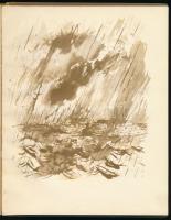 Az özönvíz. Károli Gáspár bibliafordítása szerint. Berény Róbert rajzaival. Hungária Könyvek 11. 194...