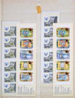 Vatikán FDC-k, borítékok, bélyegfüzetek, hozzá kevés olasz és San Marino füzet A4 és levélberakóban