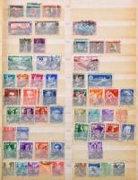 Svájc alapgyűjtemény 16 lapos A4-es berakóban, hozzá FDC-k