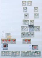 Portó és Hivatalos bélyegek több példányos rendezője 30 lapos A/4 Lindner berakóban