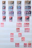 Portó és Hivatalos bélyegek több példányos rendezője 30 lapos A/4 Lindner berakóban