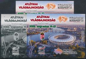 2023 Atlétikai VB Budapest 3 darabos emlékív garnitúra