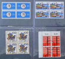 Külföldi bélyegek, blokkok, összefüggések 24 műanyag lapos berakóban