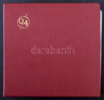 Külföldi bélyegek, blokkok, összefüggések 24 műanyag lapos berakóban