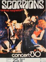 2 db zenész poszter: Scorpions együttes, 57,5x40,5 cm + Beyoncé, 41,5x28,5 cm