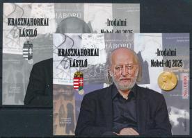 2025 Krasznahorkai László emlékívpár 0000 sorszámmal