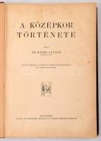 Dr. Márki Sándor: A középkor története. Bp., 1912, Athenaeum. 304p. Kiadói egészvászon kötés, gerinc sérült, lapok foltosak, hullámosak, viseltes állapotban.
