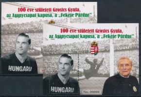2026 100 éve született Grosics Gyula emlékívpár 00000 sorszámmal