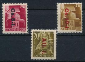 1946 Betűs Alj. tévnyomat + visszavont Csomag pár (26.000)