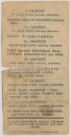 1930 k. Miskolc " 'Táltos'-jegy" könyvesbolti utalvány bélyegzéssel T:VG,G majdn...