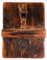 Sárkányölő Szent György - modern kézzel festett ikon, 35x26 cm