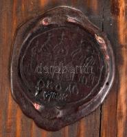 Szent Miklós és élete - modern kézzel festett ikon, 49x38 cm