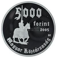 2005. 5000Ft Ag "Diósgyőri vár" kapszulában T:PP