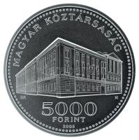 2005. 5000Ft Ag "Károli Gáspár Református Egyetem" kapszulában T:BU Adamo EM198