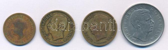 Románia 1930. 5L Ni-sárgaréz "I. Mihály" + 1930. 10L Ni-sárgaréz "II. Károly" (2...