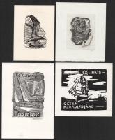 Klf. alkotók (Jaroslav Lukavsky, Jan Battermann, Borge Elwi Carlson, Henno Arrak stb.): 10 db hajó t...