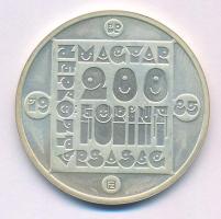 1985. 200Ft Ag "Természetvédelem - Mocsári teknős" T:BU, patina Adamo EM85