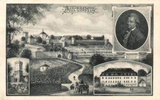 Hohenasperg fortress with Schubart