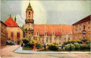 Pozsony, Pressburg, Bratislava; Városháza / Radnica / Rathaus / town hall s: K. Cerny