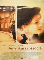 2001 Amerikai rapszódia, Scarlett Johansson, filmplakát, papír, feltekerve, apró lapszéli szakadással, elszíneződésekkel, 98x68 cm