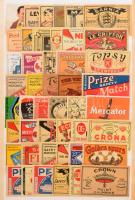 cca 750 darabos vegyes belga levélzáró összeállítás berakóban.