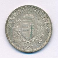 1927. 1P Ag T:XF,VF patina Adamo P6