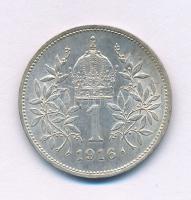 Ausztria 1916. 1K Ag "Ferenc József" T:AU,XF kis patina Austria 1916. 1 Corona Ag "Franz Joseph" C:AU,XF small patina Krause KM#2820