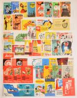 cca 530 darabos vegyes jugoszláv levélzáró összeállítás berakóban