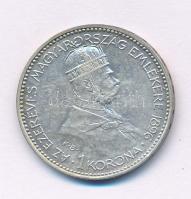 1896KB 1K Ag "Millenium" T:XF kis patina Adamo K5.2