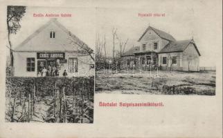 Szigetszentmiklós Erdős Ambrus üzlete és nyaraló