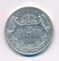 1912KB 2K Ag "Ferenc József" kapszulában T:AU,XF Adamo K6